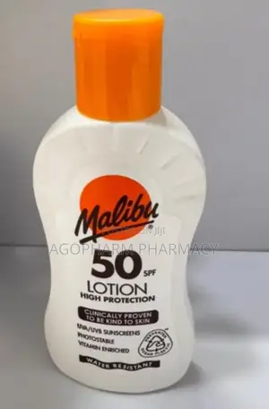 Malibu Sun Spf 50 Lotion, High Protection Sun