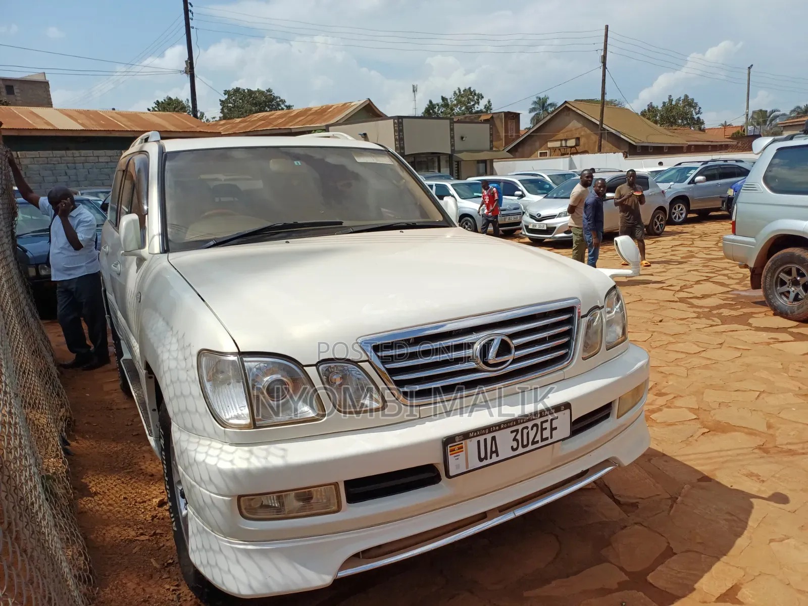 Lexus LX 470 Sport Utility 2006 White