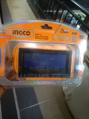 Auto-darkening Welding Goggle, In Orange Frame.