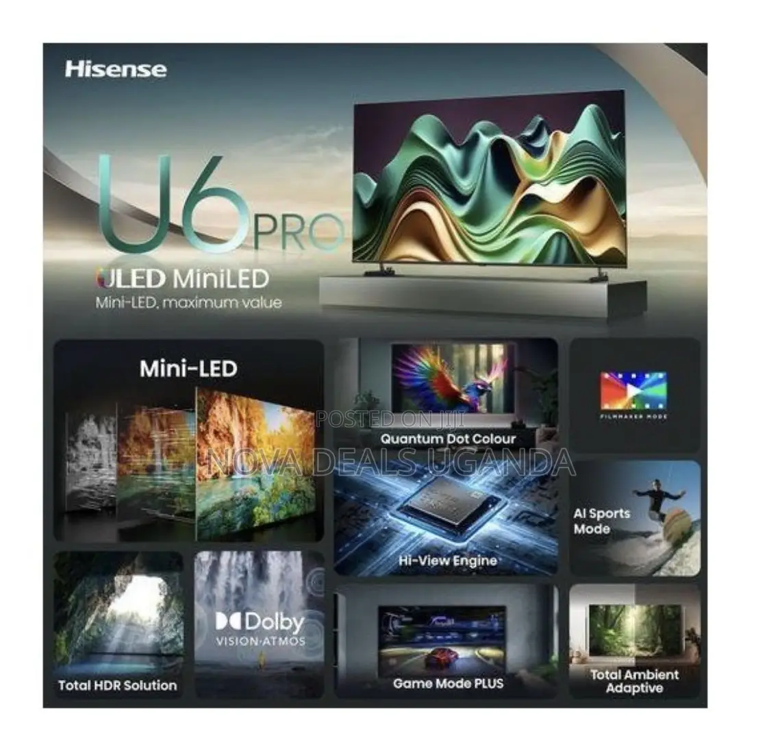 Hisense 65inch Mini-Led Uled/Qled Tv