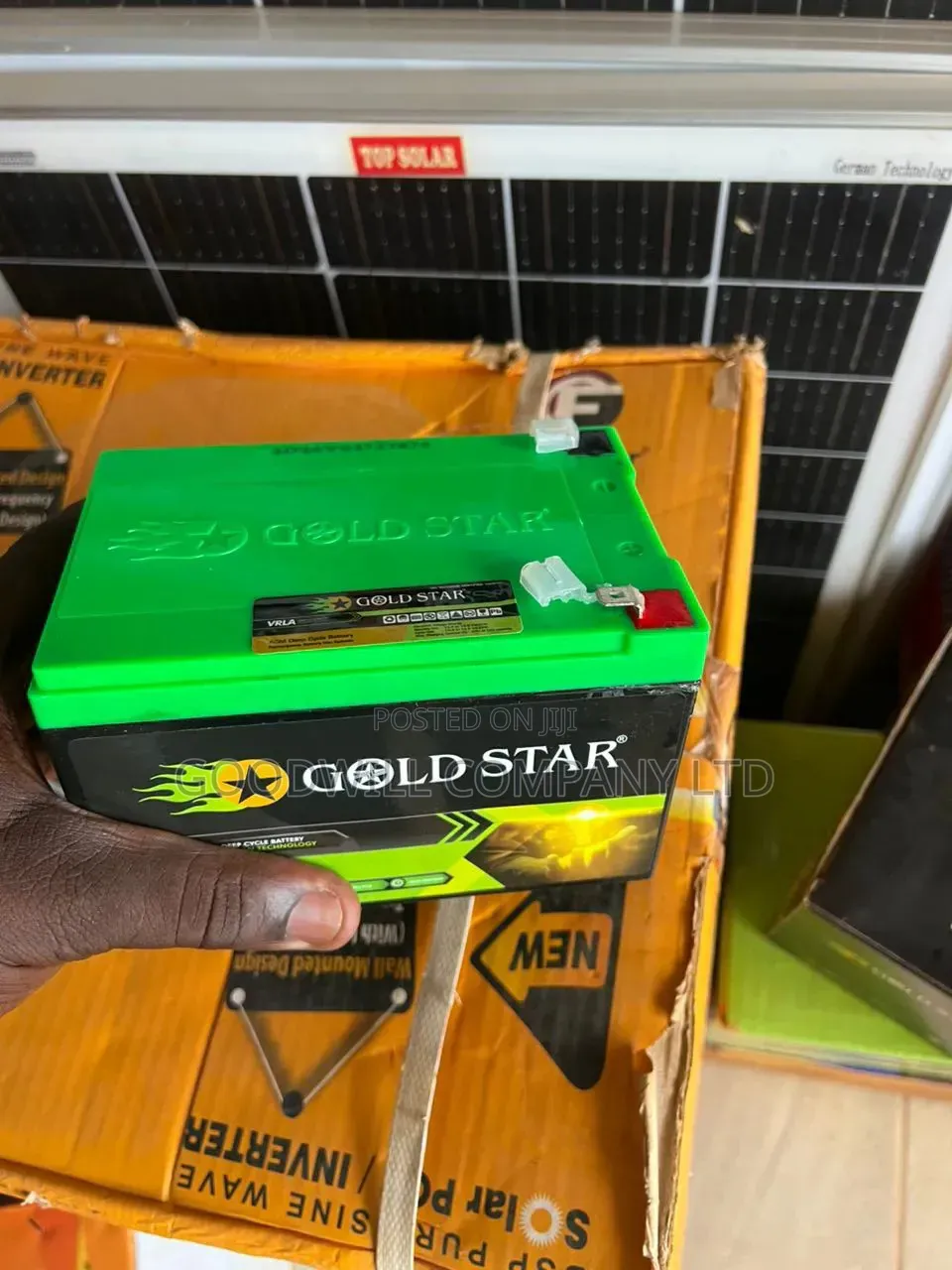 7ah Interstellar Gold Star Battery