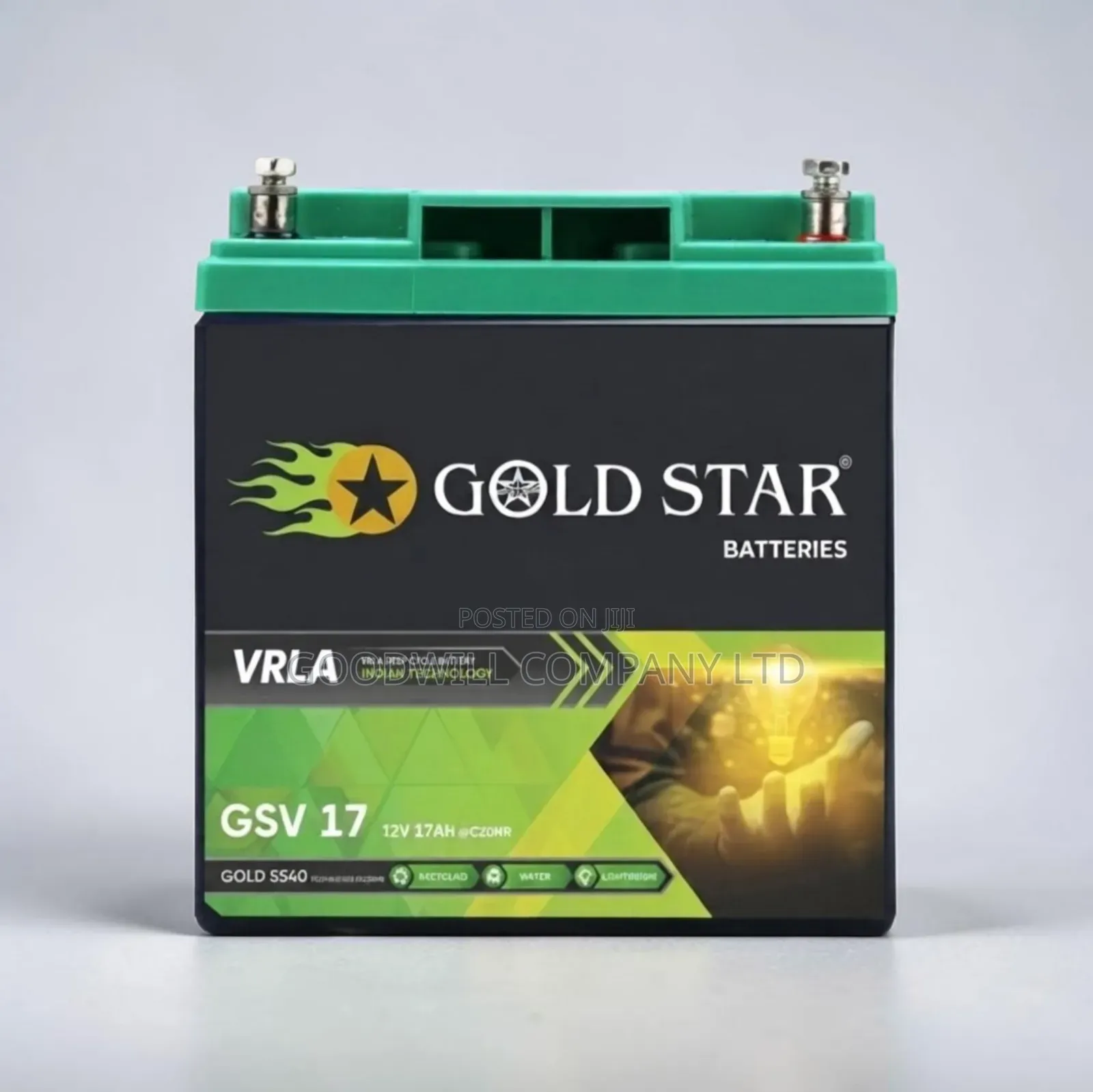 17ah Interstellar Gold Star Battery