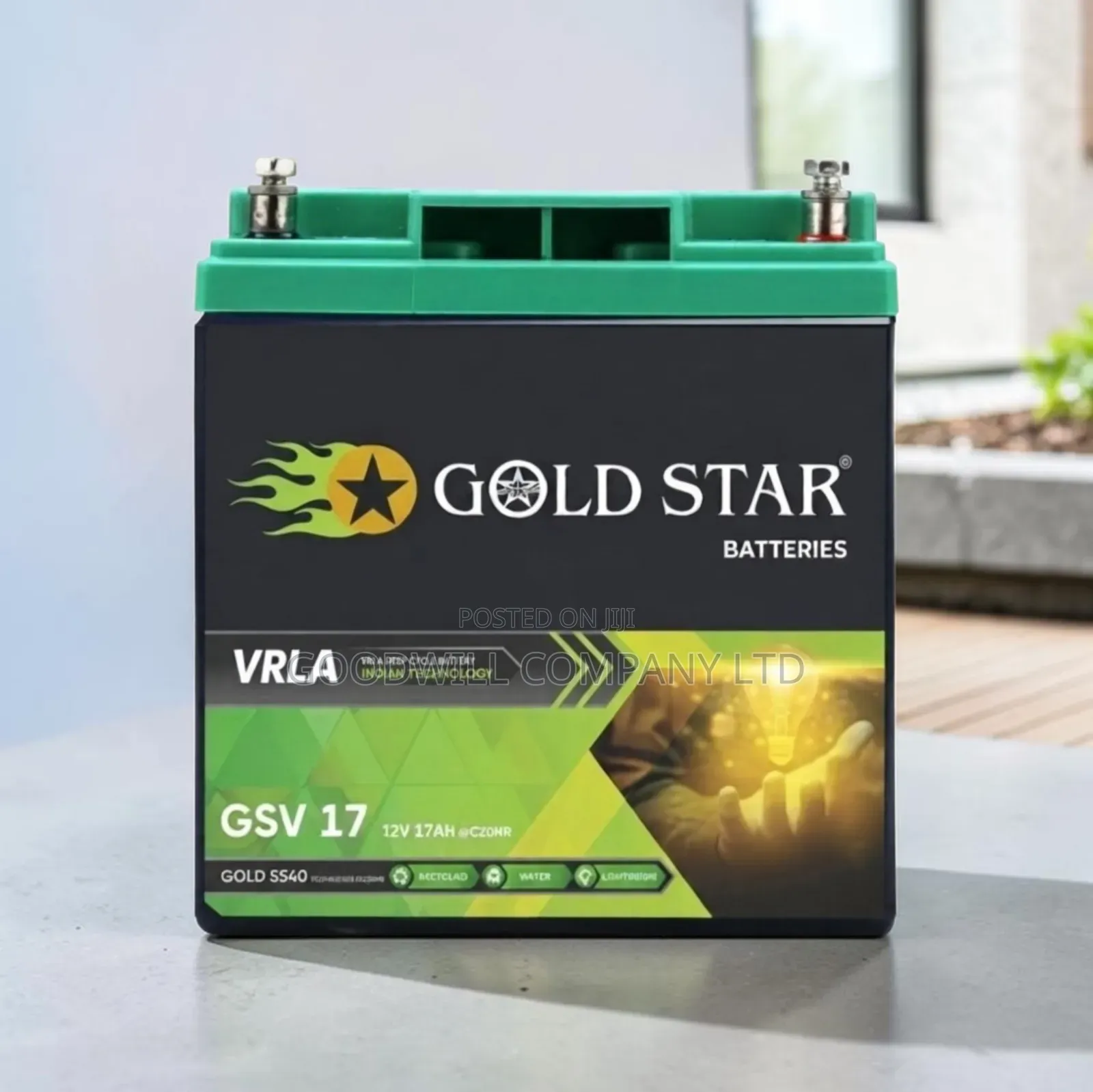 17ah Interstellar Gold Star Battery