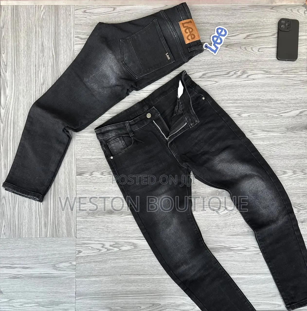Men's Skinny Non Fading Jeans Size 30 to 40