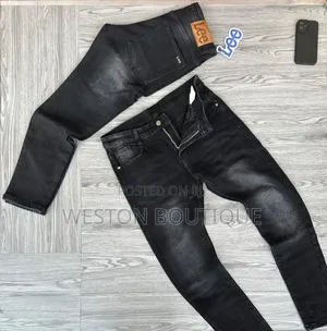 Men's Skinny Non Fading Jeans Size 30 to 40
