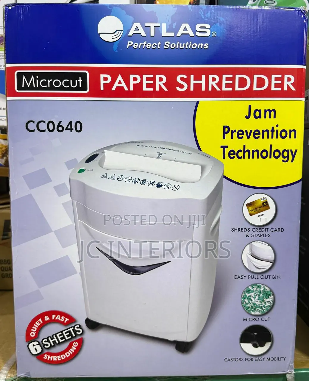 Atlas Microcut Paper Shredder