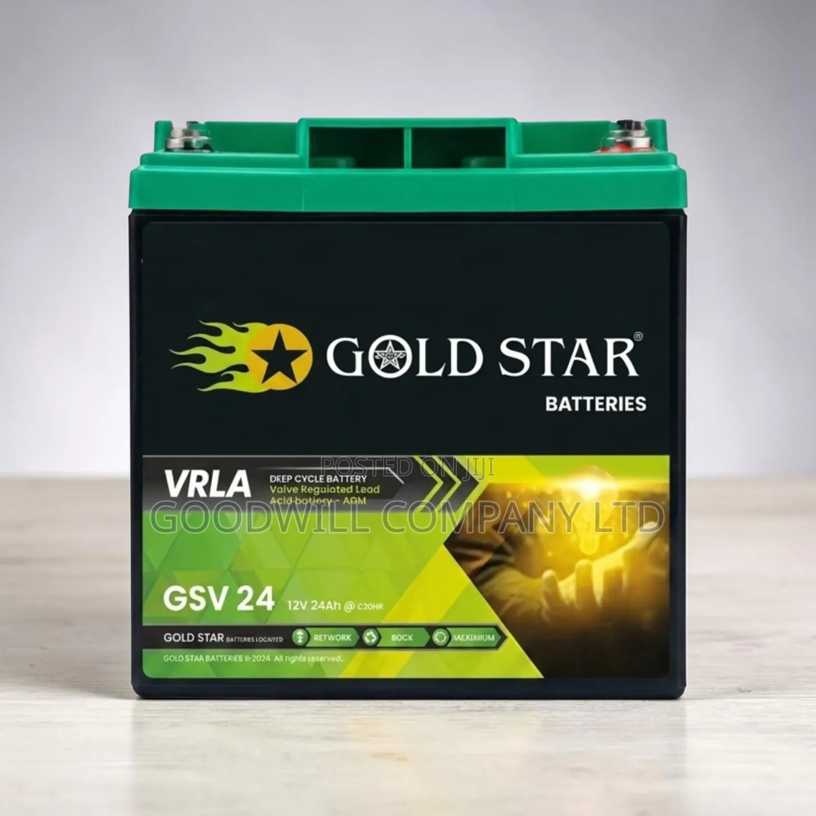 24ah Interstellar Gold Star Battery