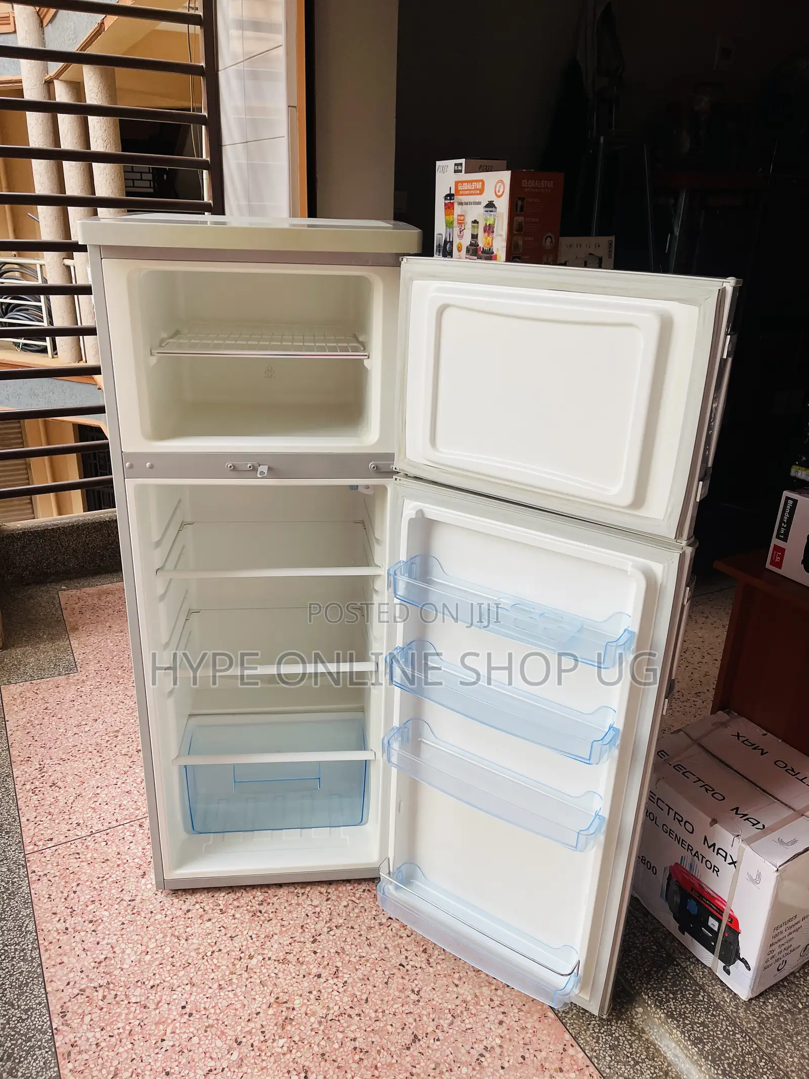 276l Imported Used Midea Double Door Refrigerator With 3yr Warranty
