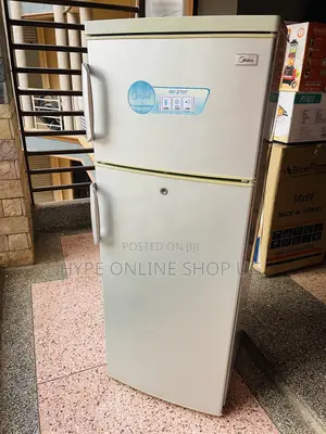 276l Imported Used Midea Double Door Refrigerator With 3yr Warranty