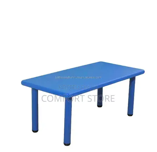 Colorful Durable Children Study Table in Blue