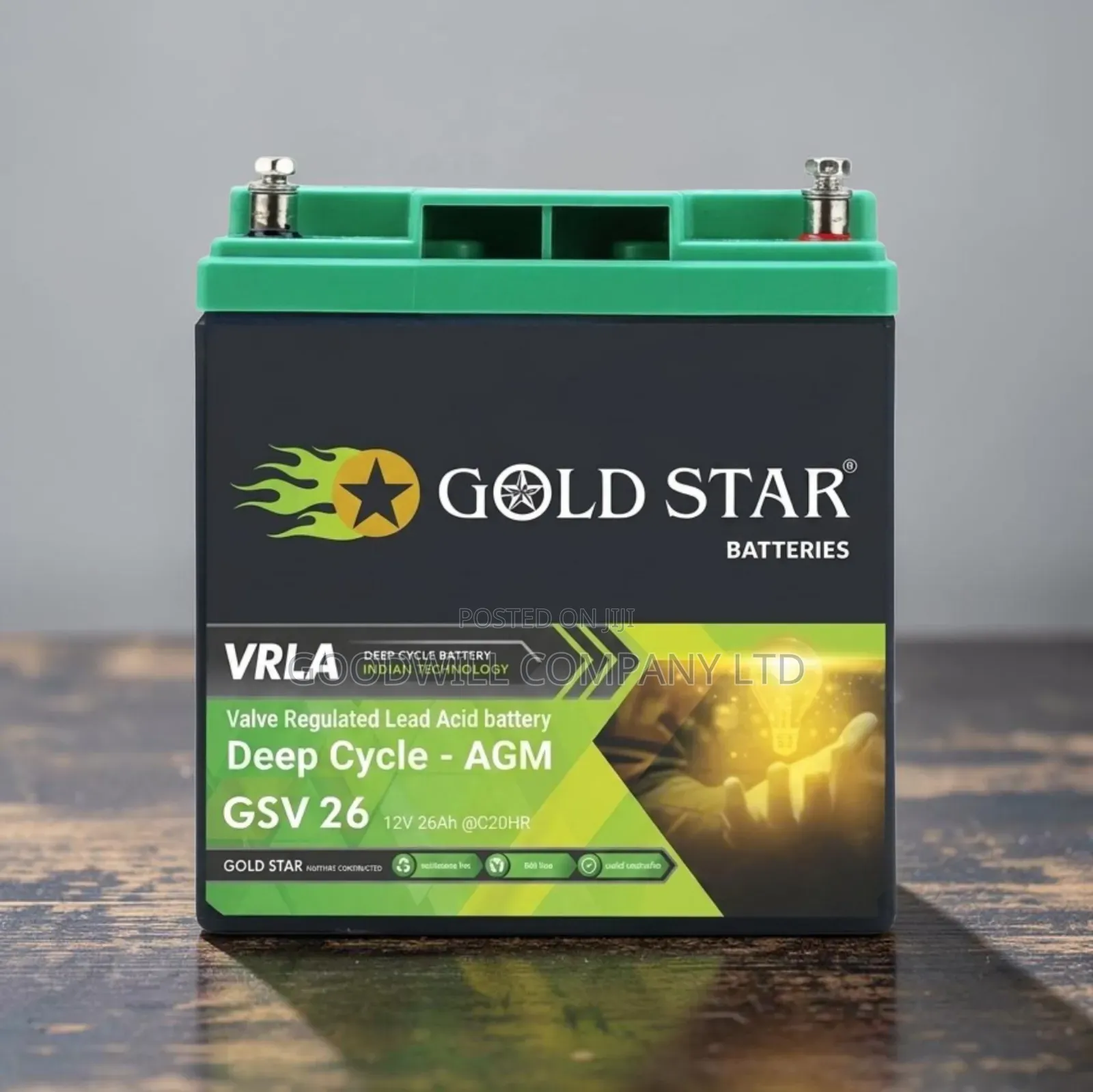 26ab Interstellar Gold Star Battery
