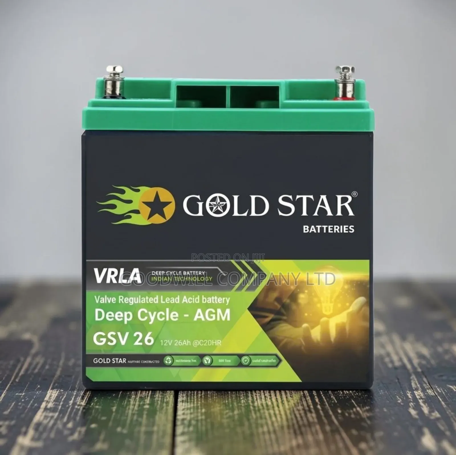 26ab Interstellar Gold Star Battery