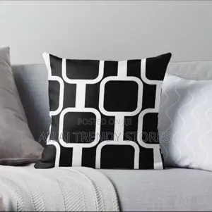 Sofas Cushioned With Pillows