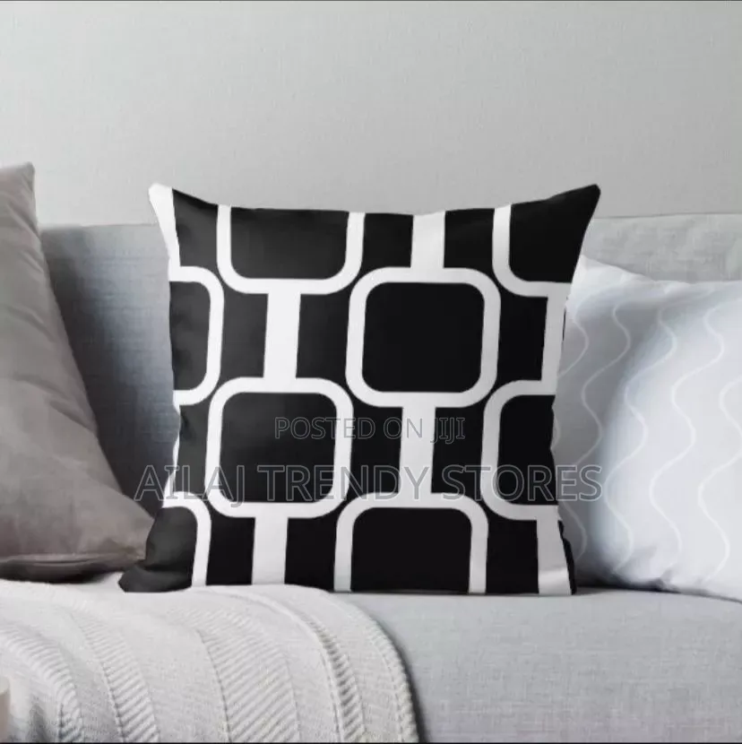 Sofas Cushioned With Pillows