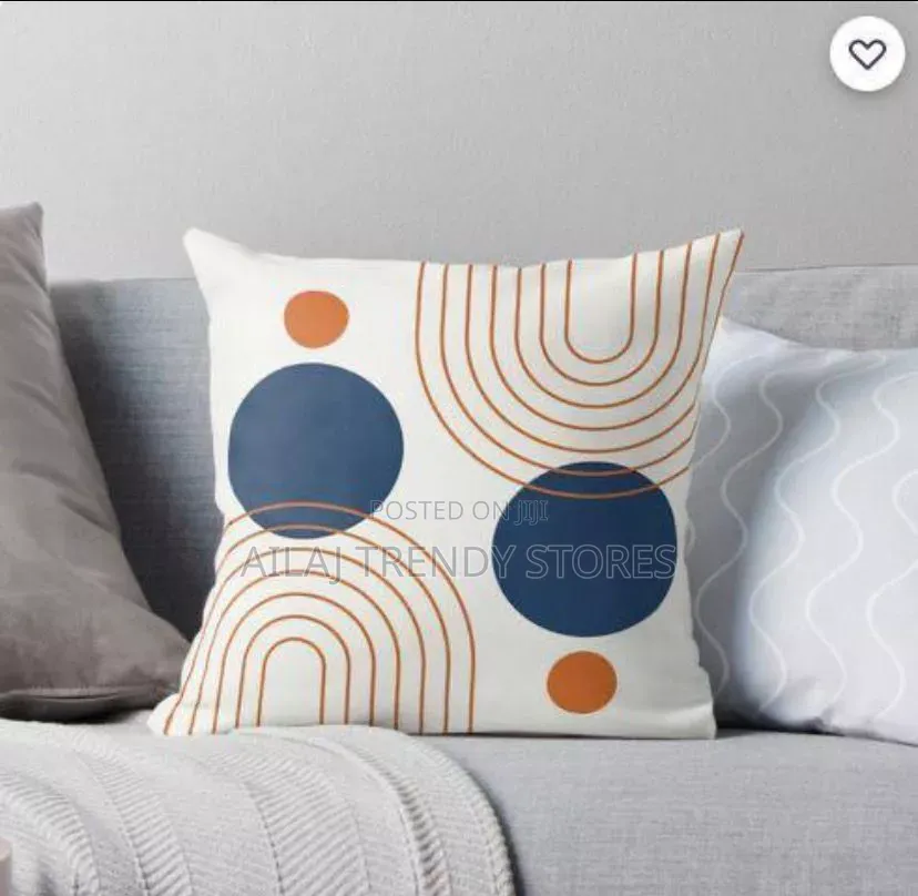 Sofas Cushioned With Pillows