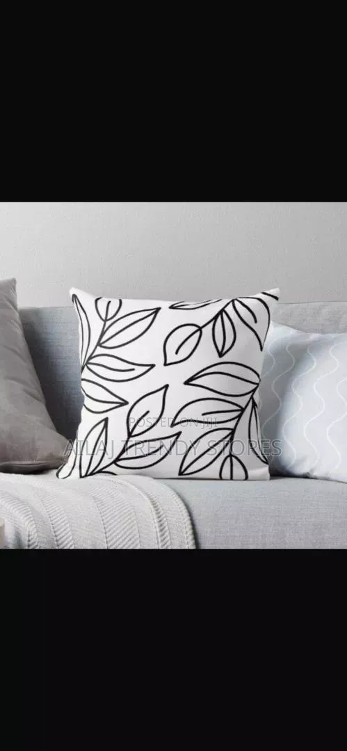 Sofas Cushioned With Pillows