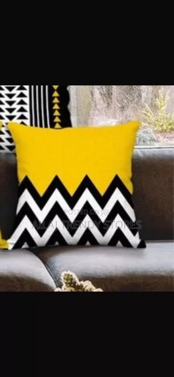 Sofas Cushioned With Pillows