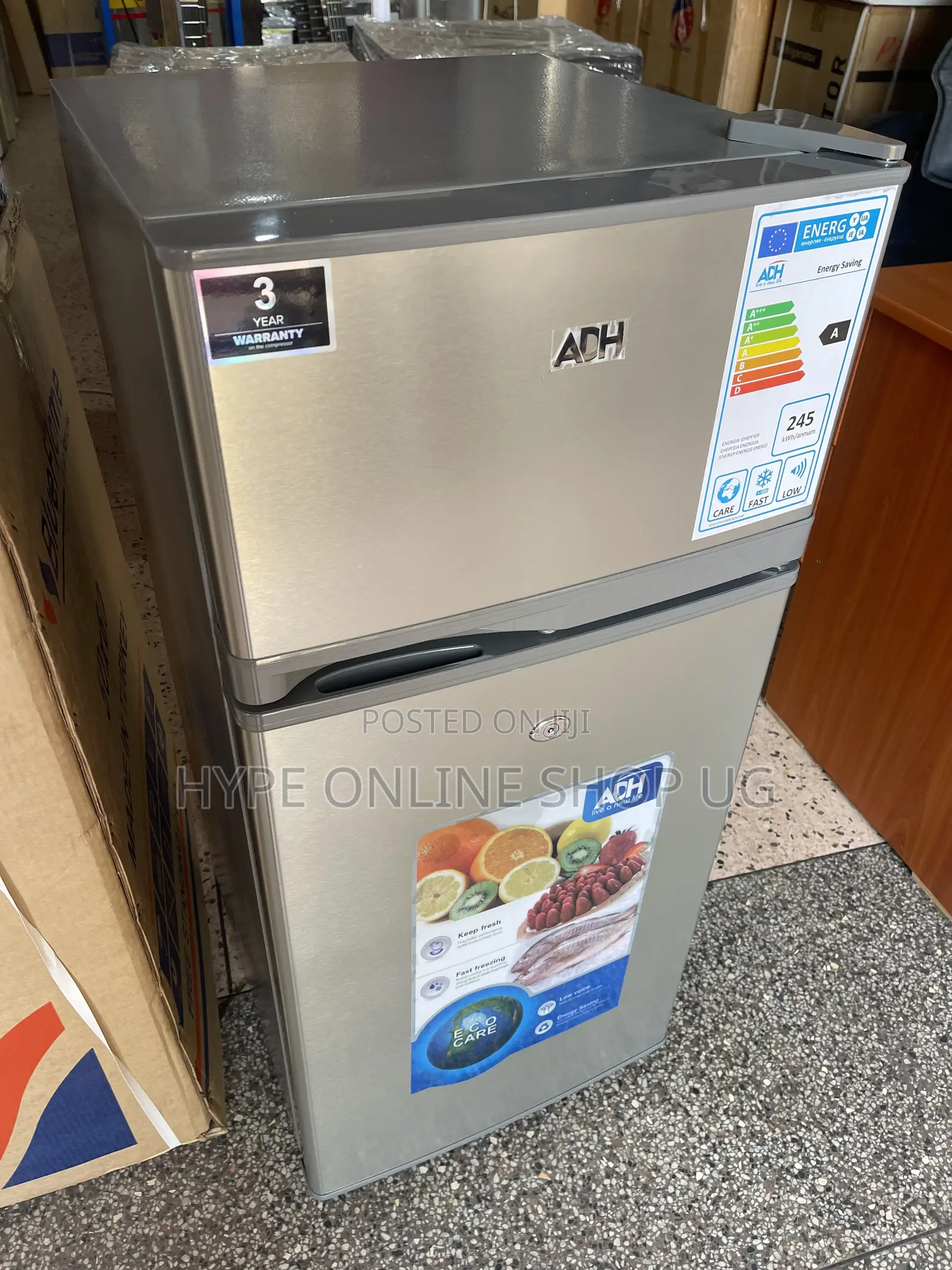 One Month Used Imported Adh 150l Double Door Fridge,Look Like New