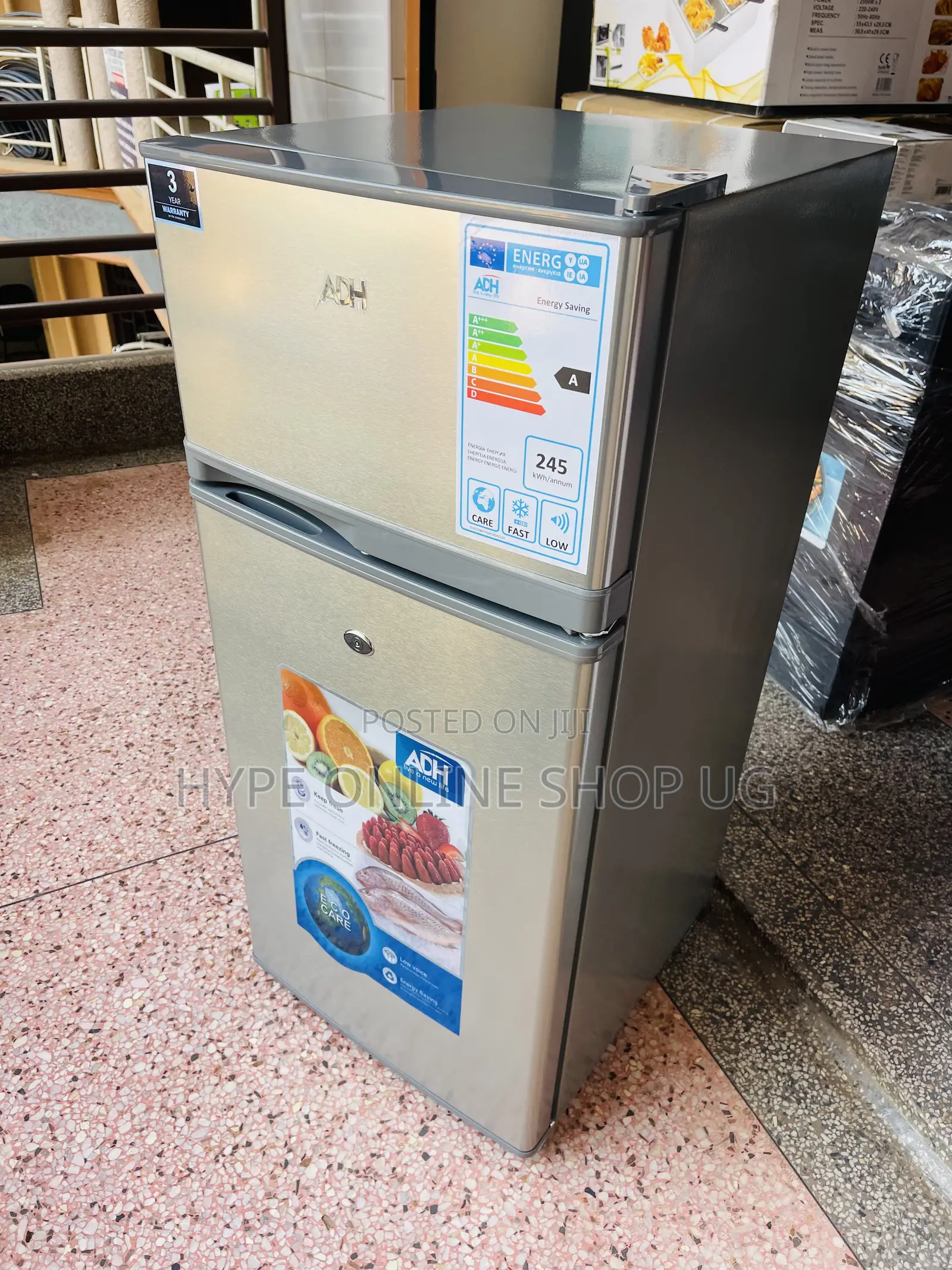 Adh 150l,One Month Imported Used Double Door Fridge With 3yr Warranty
