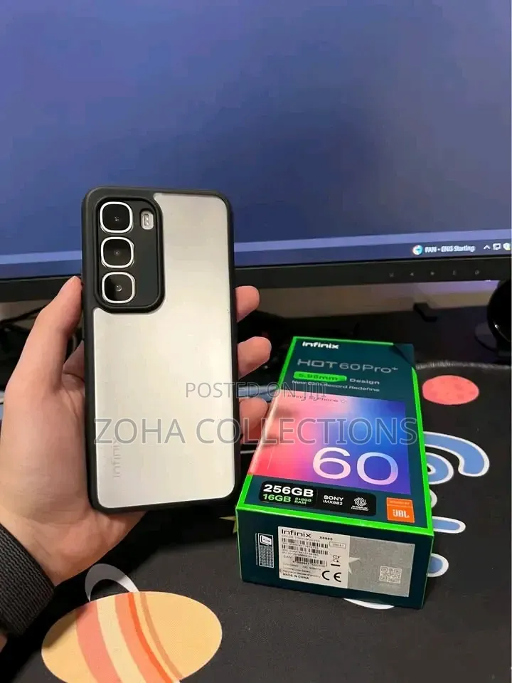New Infinix Hot 60 Pro+ 256 GB Gray