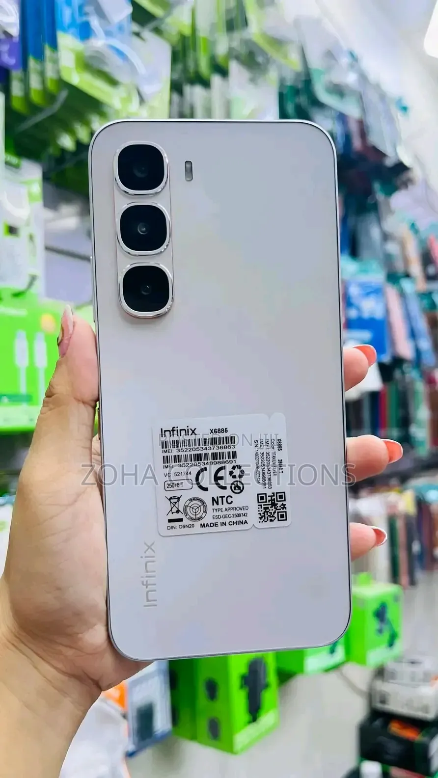 New Infinix Hot 60 Pro 256 GB Gray