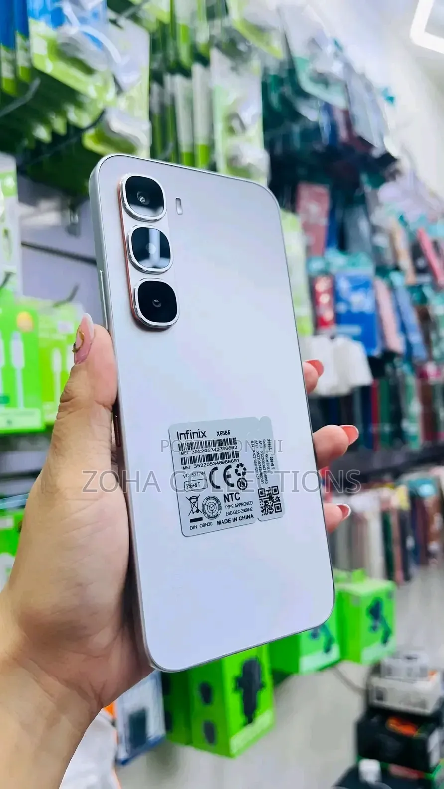 New Infinix Hot 60 Pro 256 GB Gray
