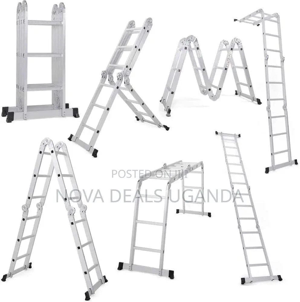3x4 Multi Purpose Folding Extension Aluminum Ladder