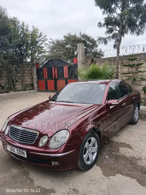 Mercedes-Benz E320 2002 Burgundy
