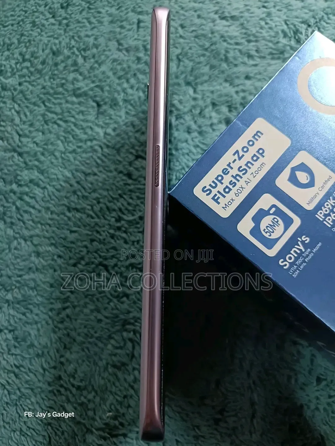 New Tecno Camon 50 256 GB Pink