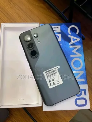 New Tecno Camon 50 256 GB Black