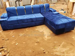 6 Seater Sofa Set Ready for Sell High Density Mattresses Used