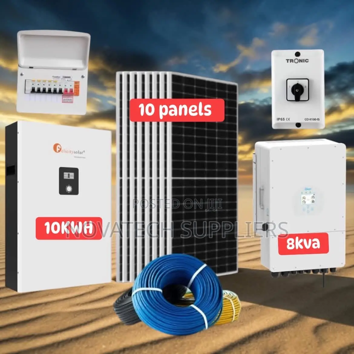200ah 48v Lithium Ion 10kwh Hybrid Solar Battery Energy System