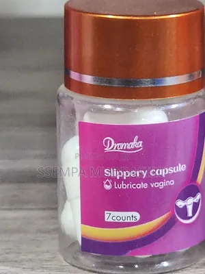Slippery Wetness Capsules, 600mg,7 Counts Vaginal Suppositories