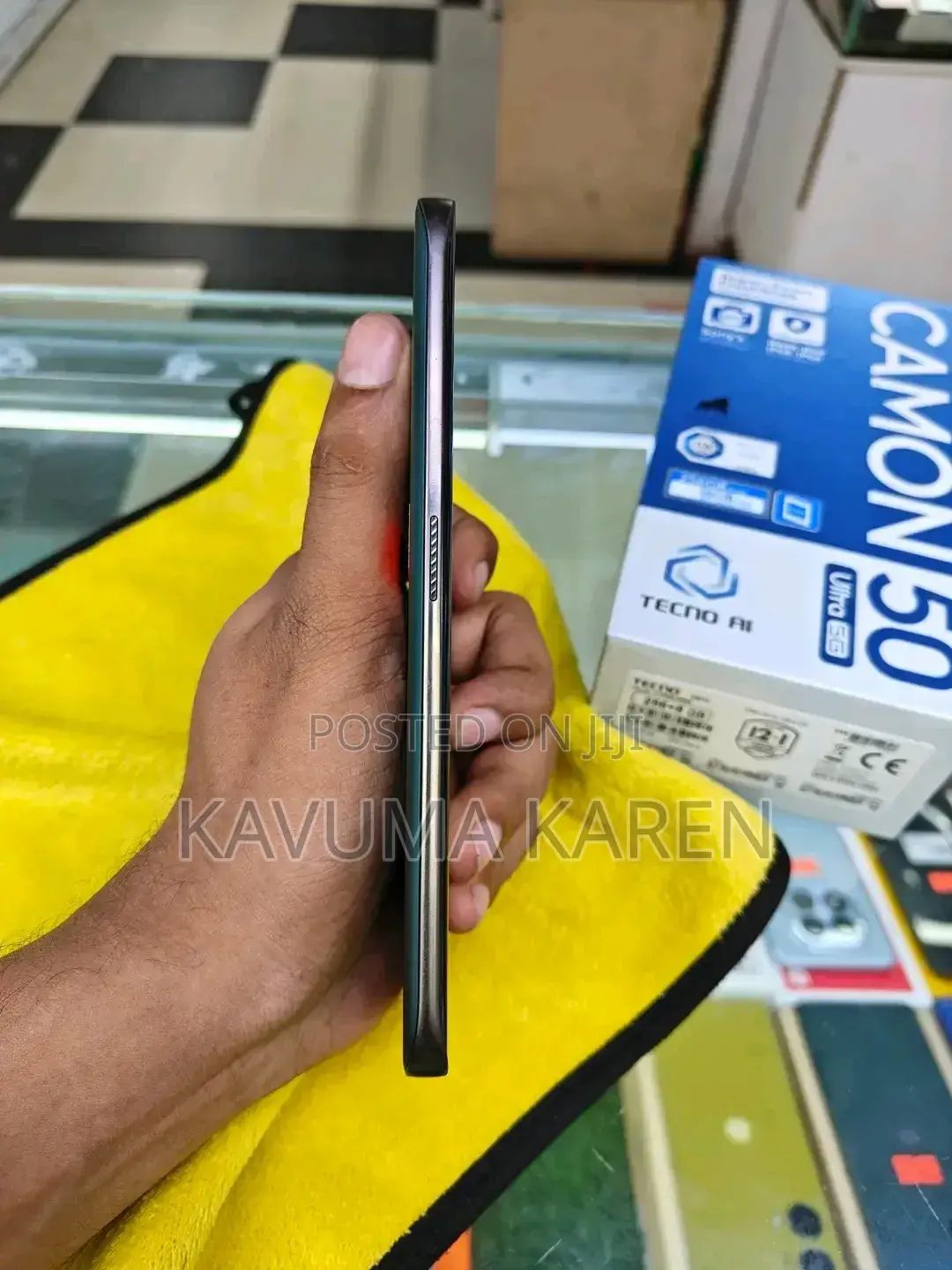 New Tecno Camon 50 Pro 256 GB Black