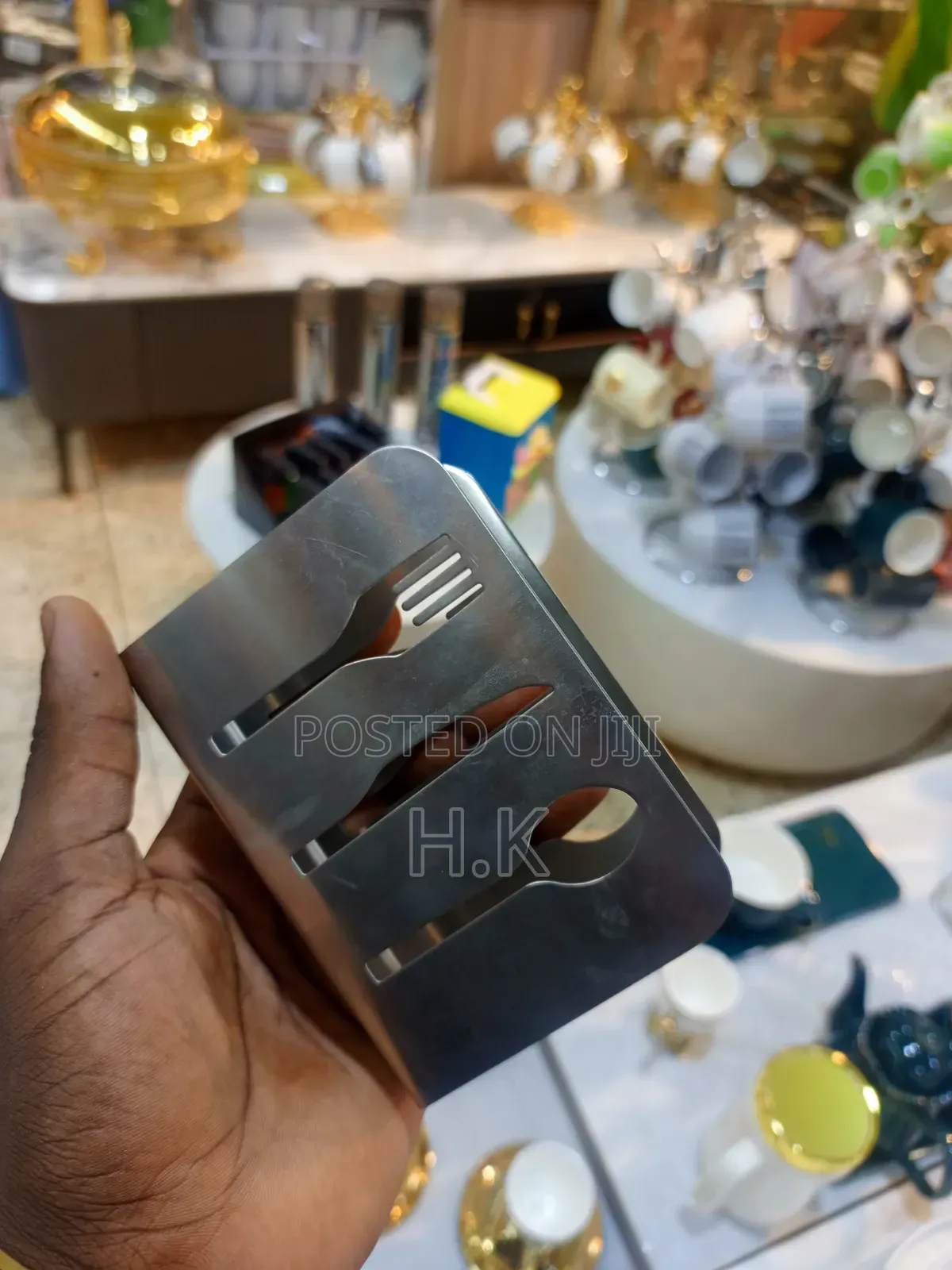 Freestanding Stainless Steel Table Napkin Holder
