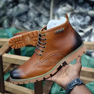 Fendi Leather Boots