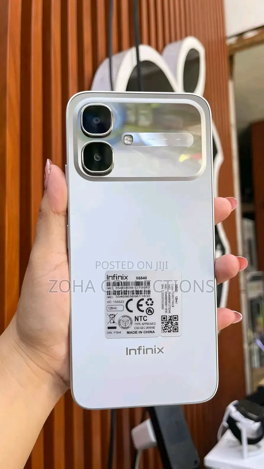 New Infinix Smart 20 128 GB Silver
