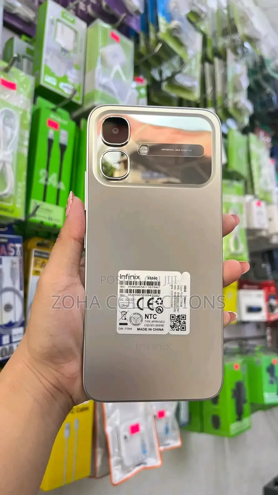 New Infinix Smart 20 128 GB Silver