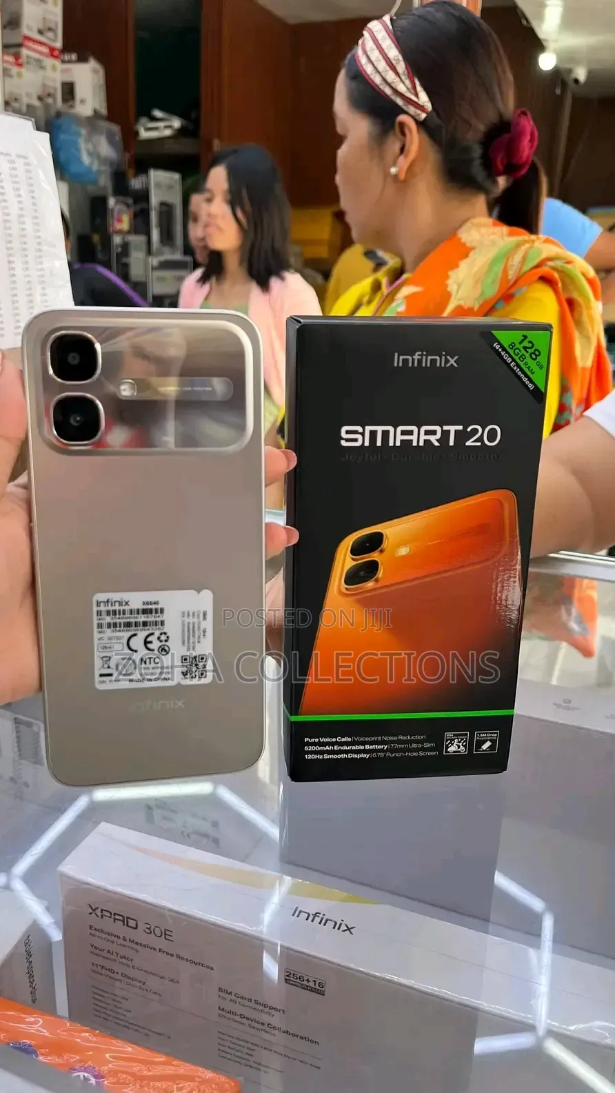 New Infinix Smart 20 128 GB Silver