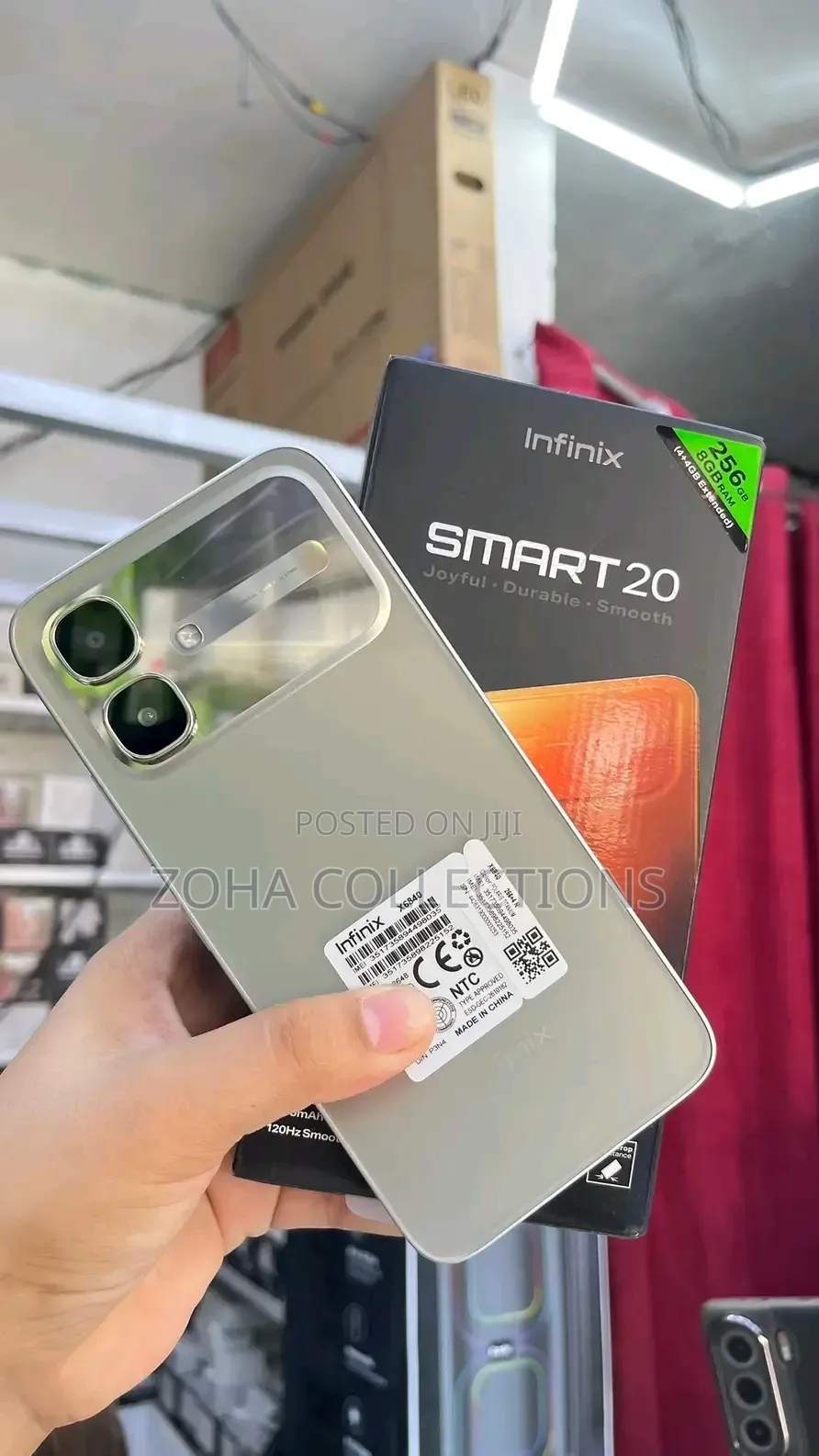 New Infinix Smart 20 128 GB Silver