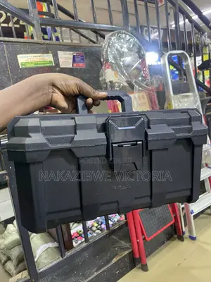 Empty Plastic Toolbox