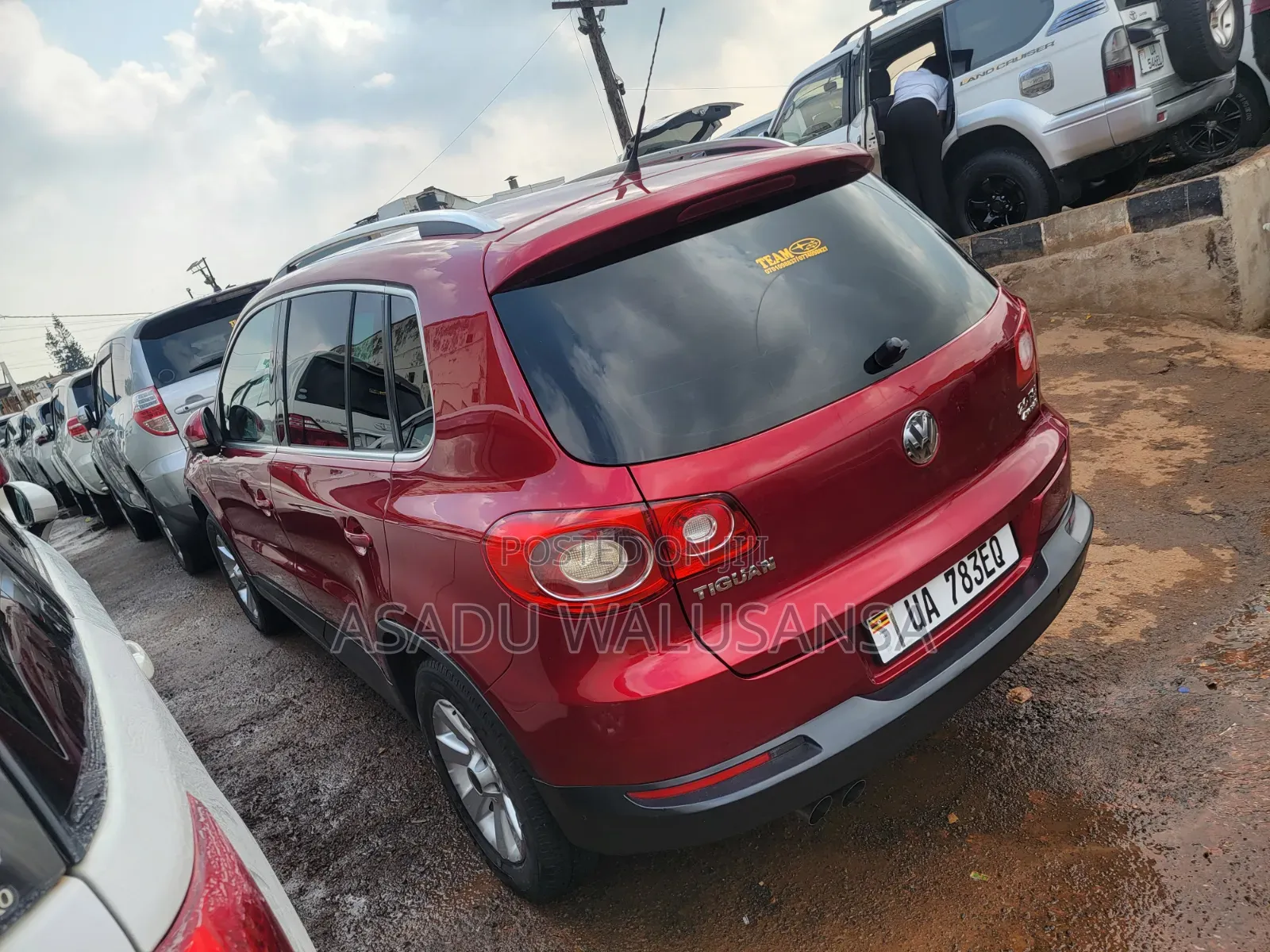 Volkswagen Tiguan 2015 Red