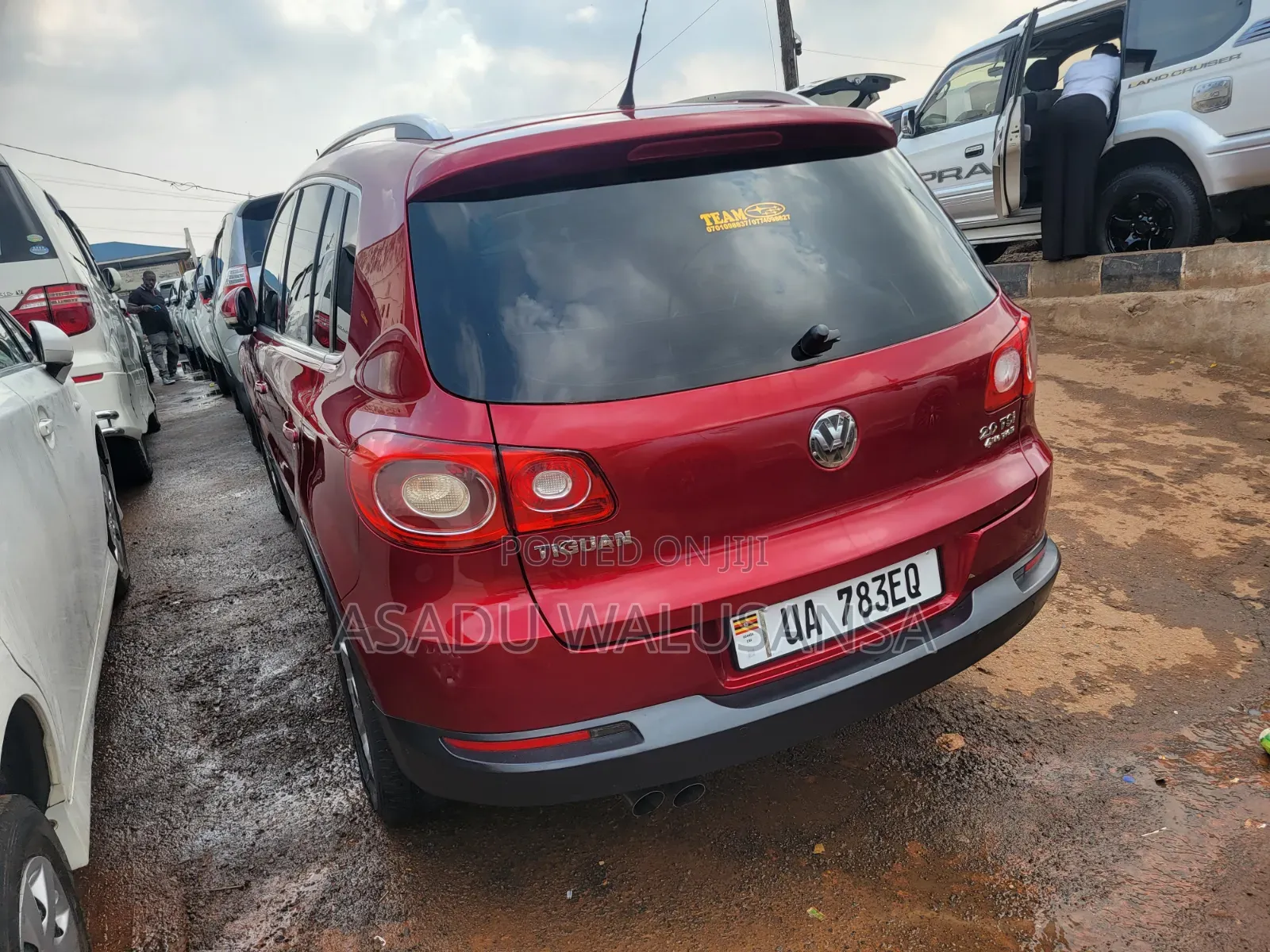 Volkswagen Tiguan 2015 Red