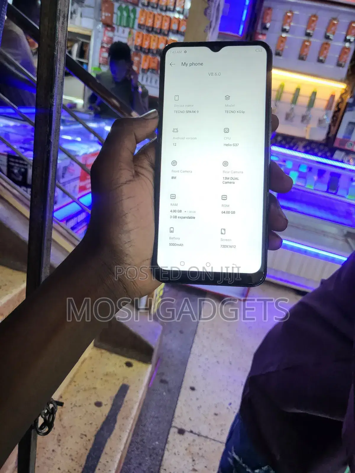 Tecno Spark 9 64 GB Gray