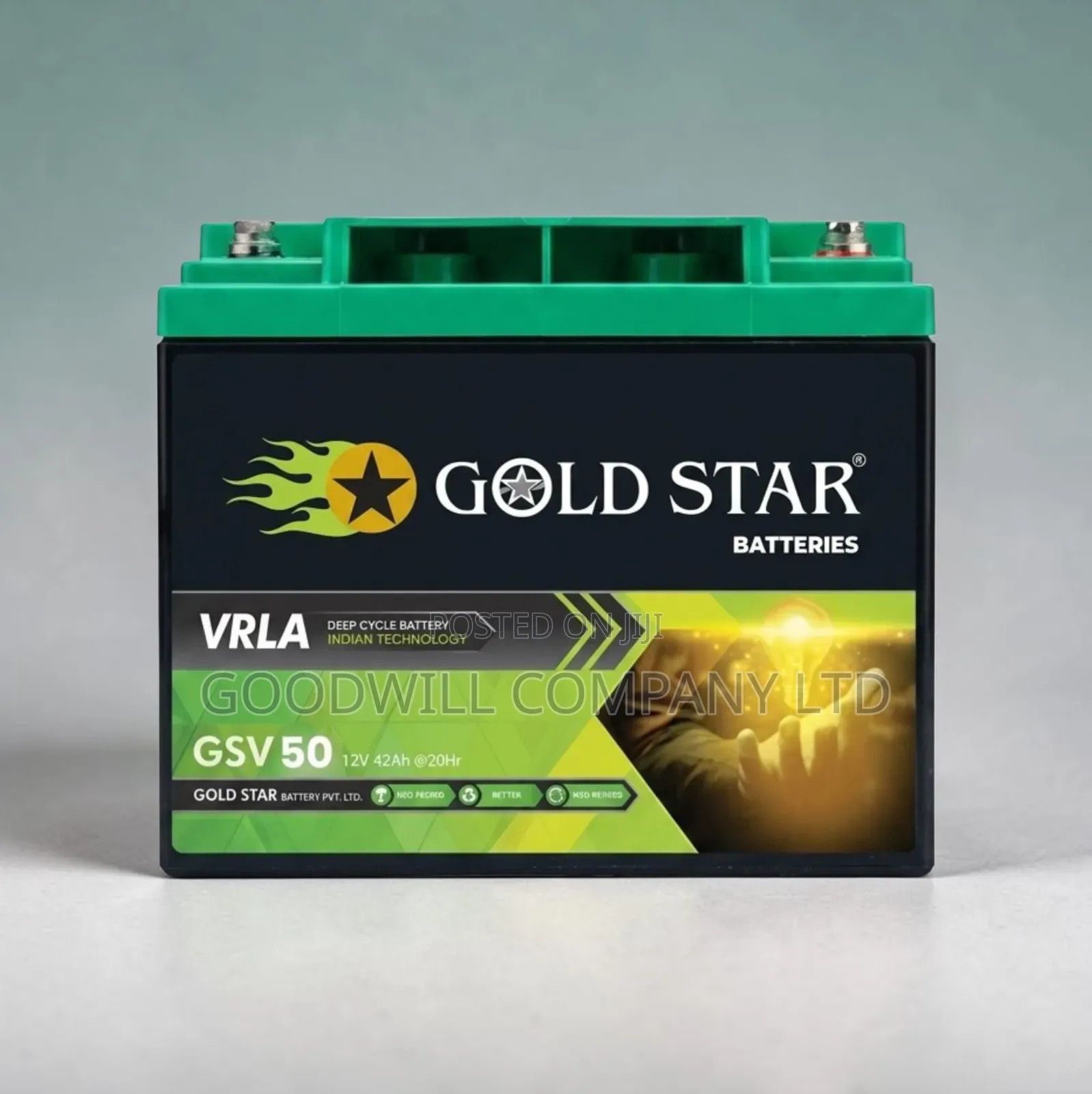 50ah Interstellar Gold Star Battery