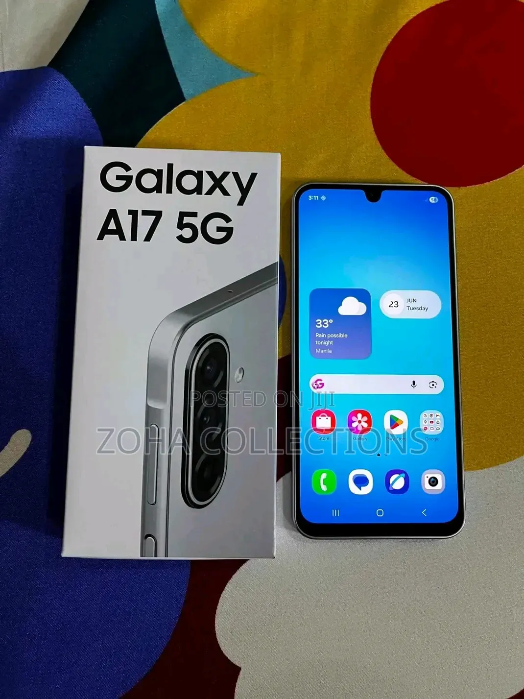 New Samsung Galaxy A17 5G 256 GB Gray