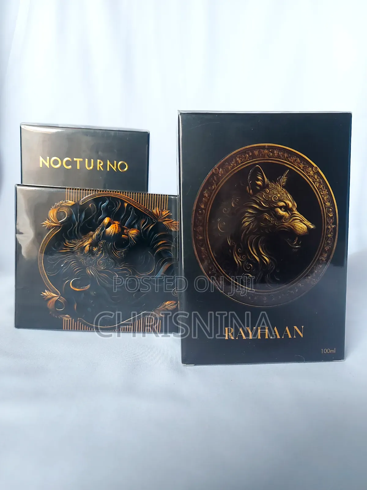 Rayhaan Wolf  + Nocturno  Luxury Men's Fragrances (100ml)