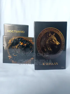 Rayhaan Wolf  + Nocturno  Luxury Men's Fragrances (100ml)