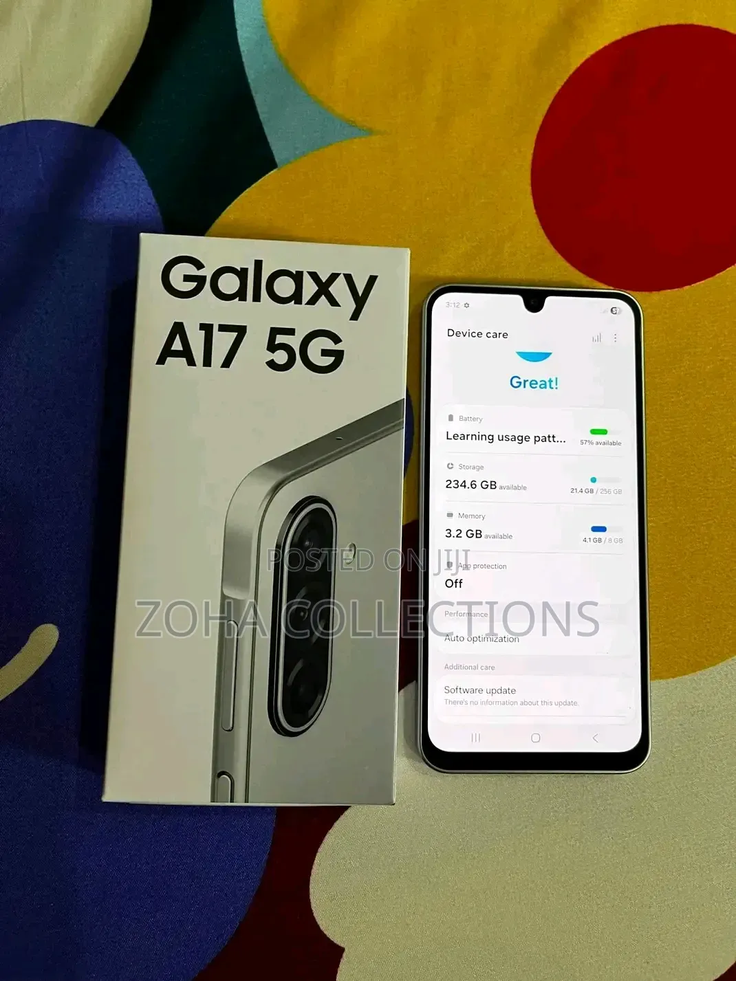 New Samsung Galaxy A17 5G 256 GB Gray