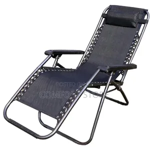 Zero Gravity Reclining Garden Sun Lounger Chair Luxury Style